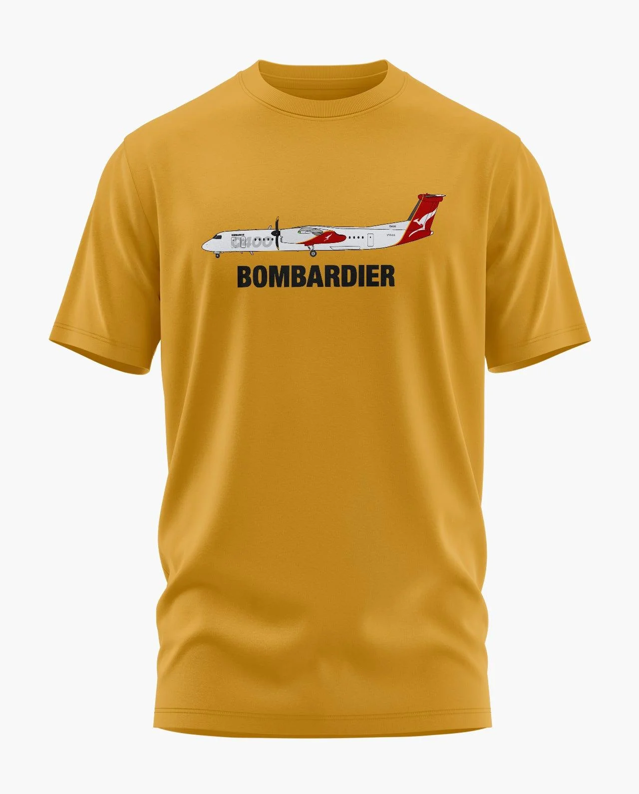 Bombardier Q400 Signature LuxeSoft Cotton T-Shirt - Image 3