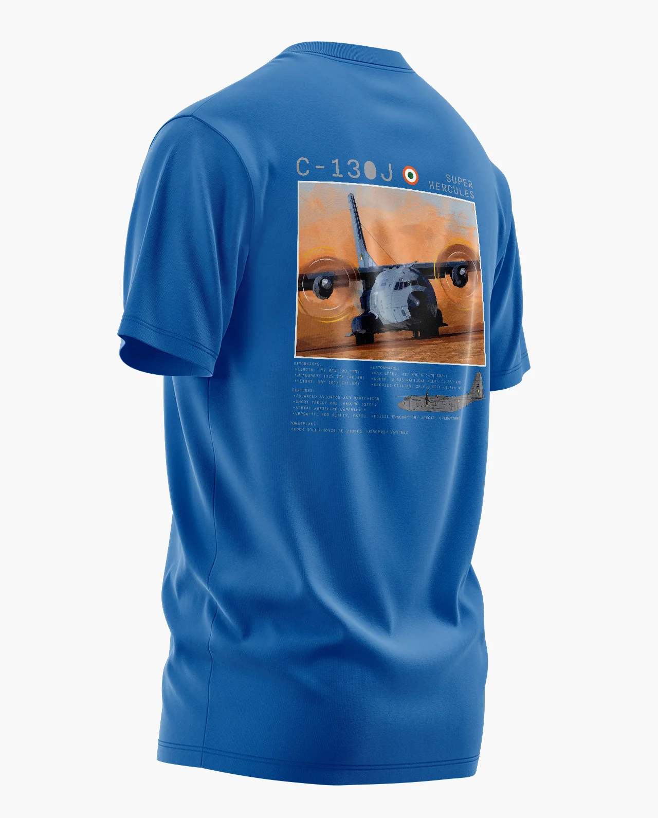 C130J SUPER HERCULES Signature LuxeSoft Cotton T-Shirt - Image 12