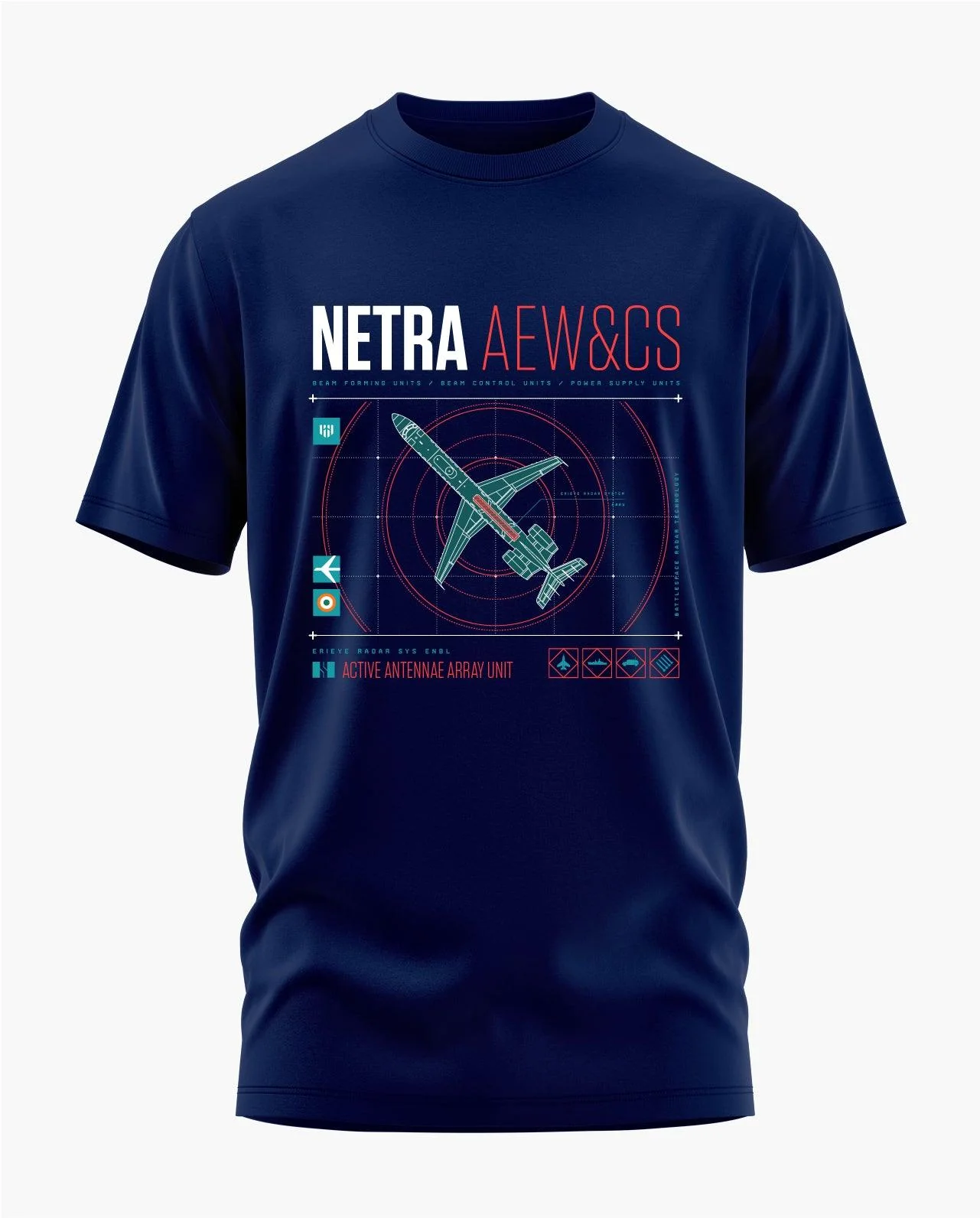 Netra AEW&CS Signature LuxeSoft Cotton T-Shirt - Image 3