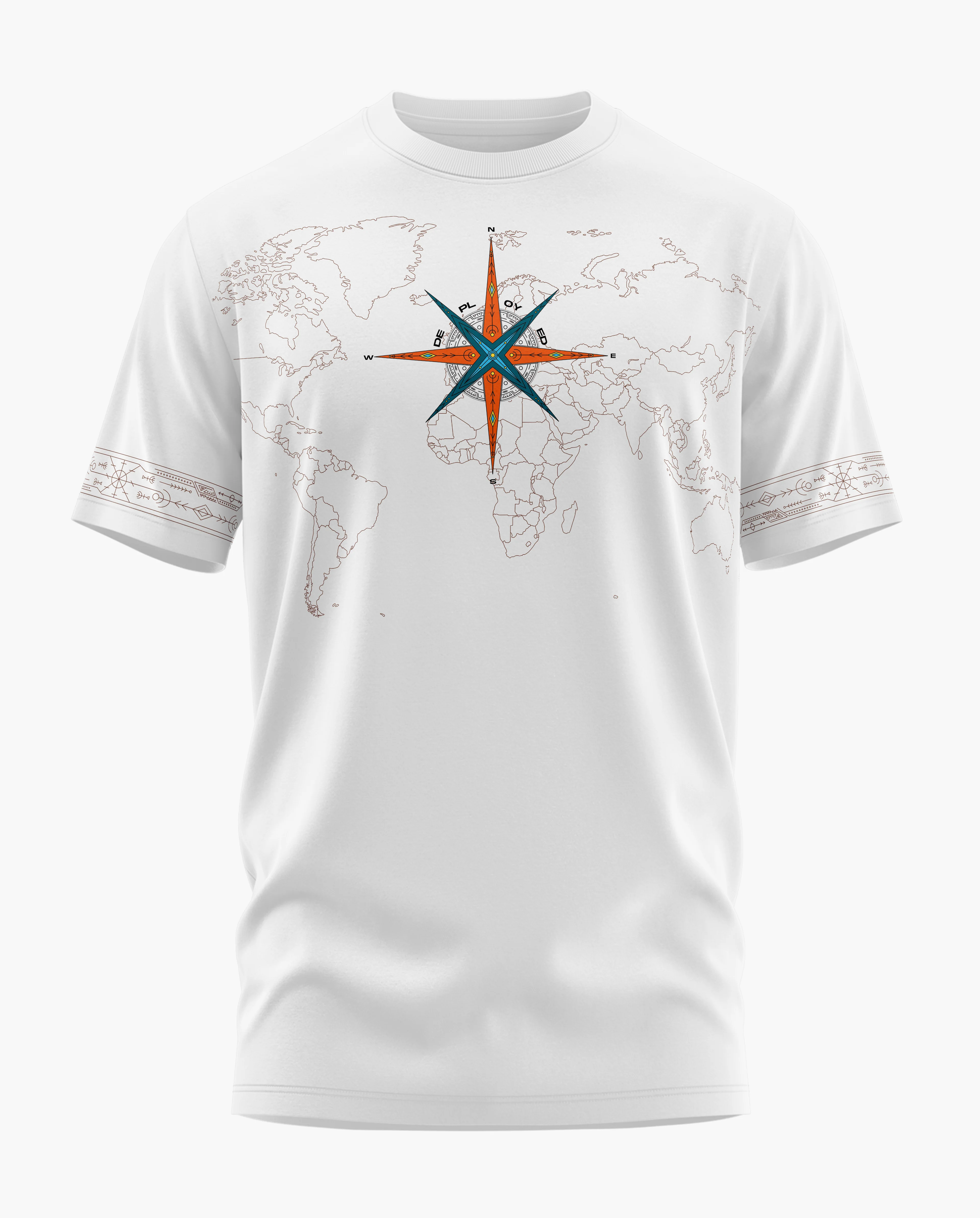 Nomadic Compass Signature LuxeSoft Cotton T-Shirt - Image 3