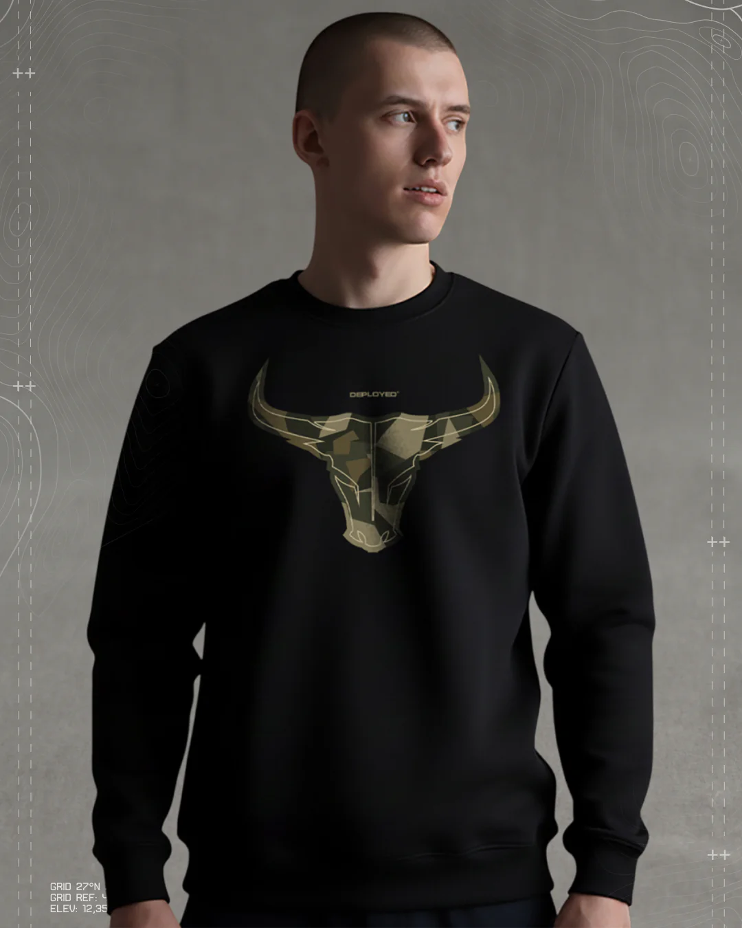 SR Camo 013 Lightweight Premium Sweatshirt - Image 4