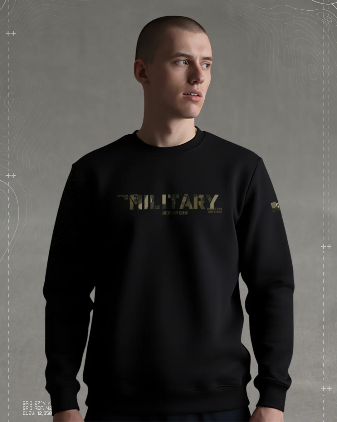 SR Camo 014 Lightweight Premium Sweatshirt - Image 4