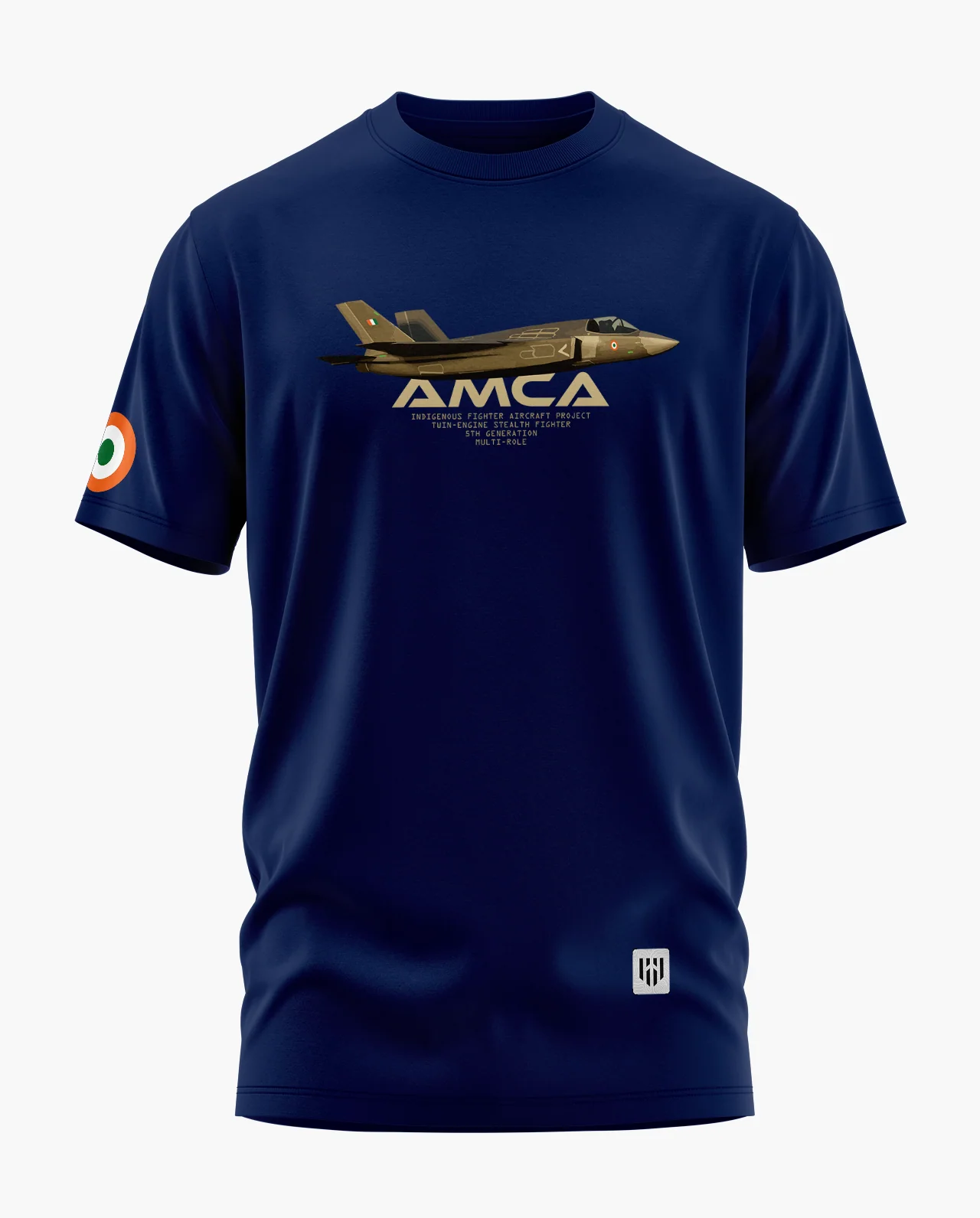 THE AMCA CONCEPT AIRCRAFT Signature LuxeSoft Cotton T-Shirt - Image 4