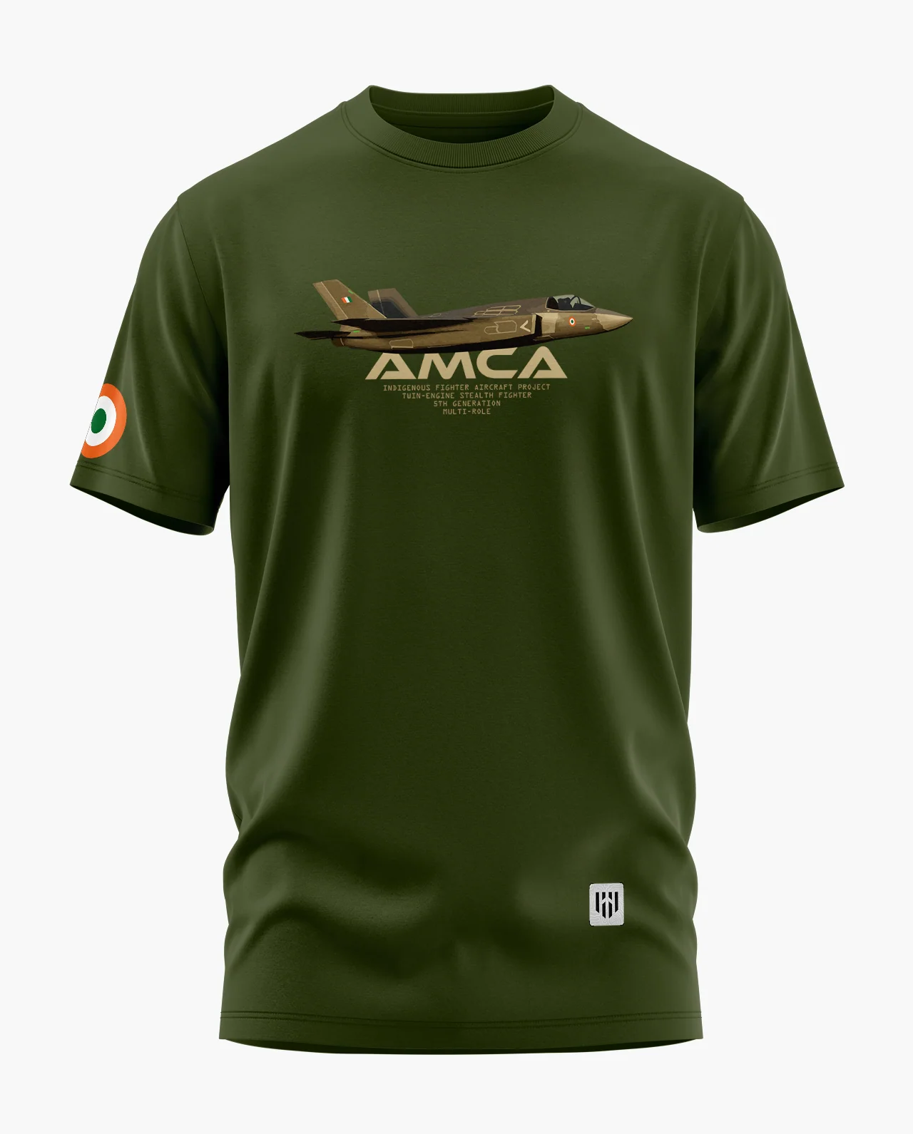 THE AMCA CONCEPT AIRCRAFT Signature LuxeSoft Cotton T-Shirt - Image 6