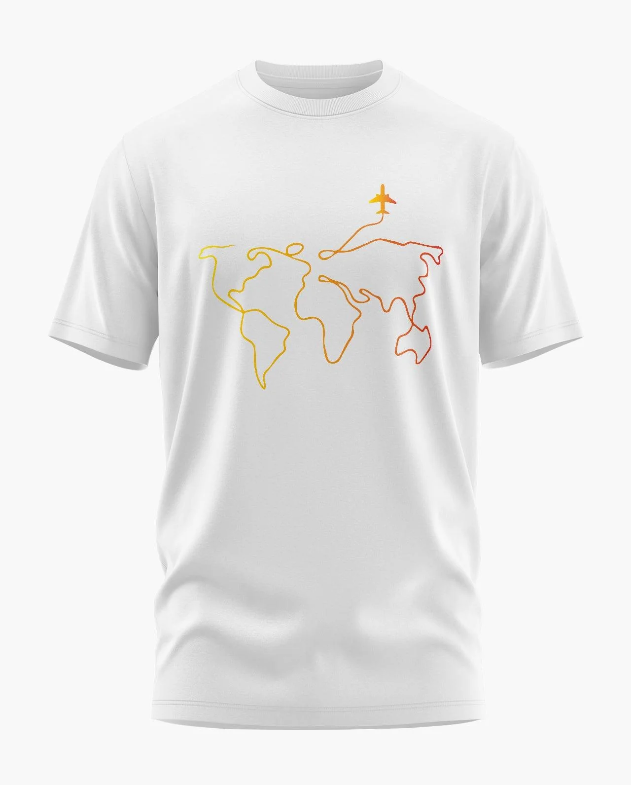 Travelling Around The Earth Signature LuxeSoft Cotton T-Shirt - Image 3