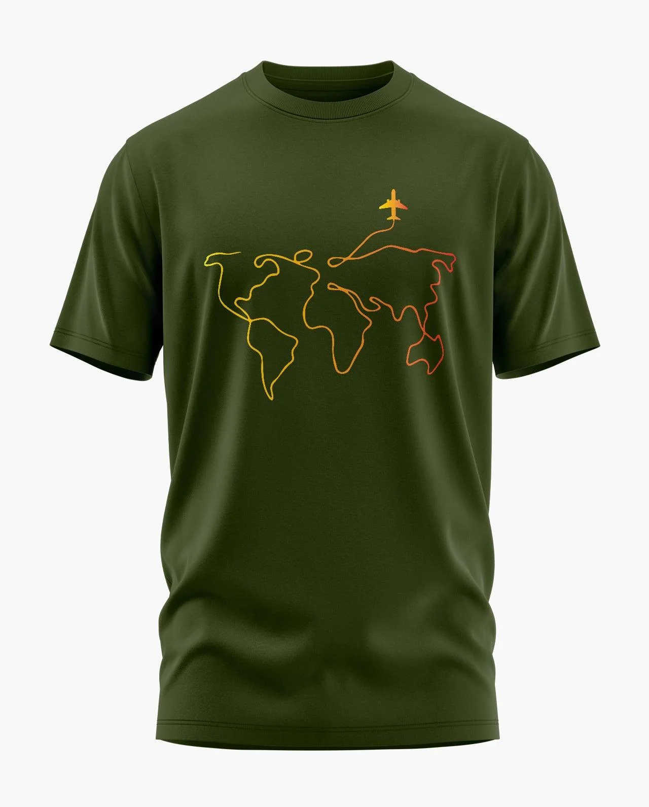 Travelling Around The Earth Signature LuxeSoft Cotton T-Shirt - Image 4